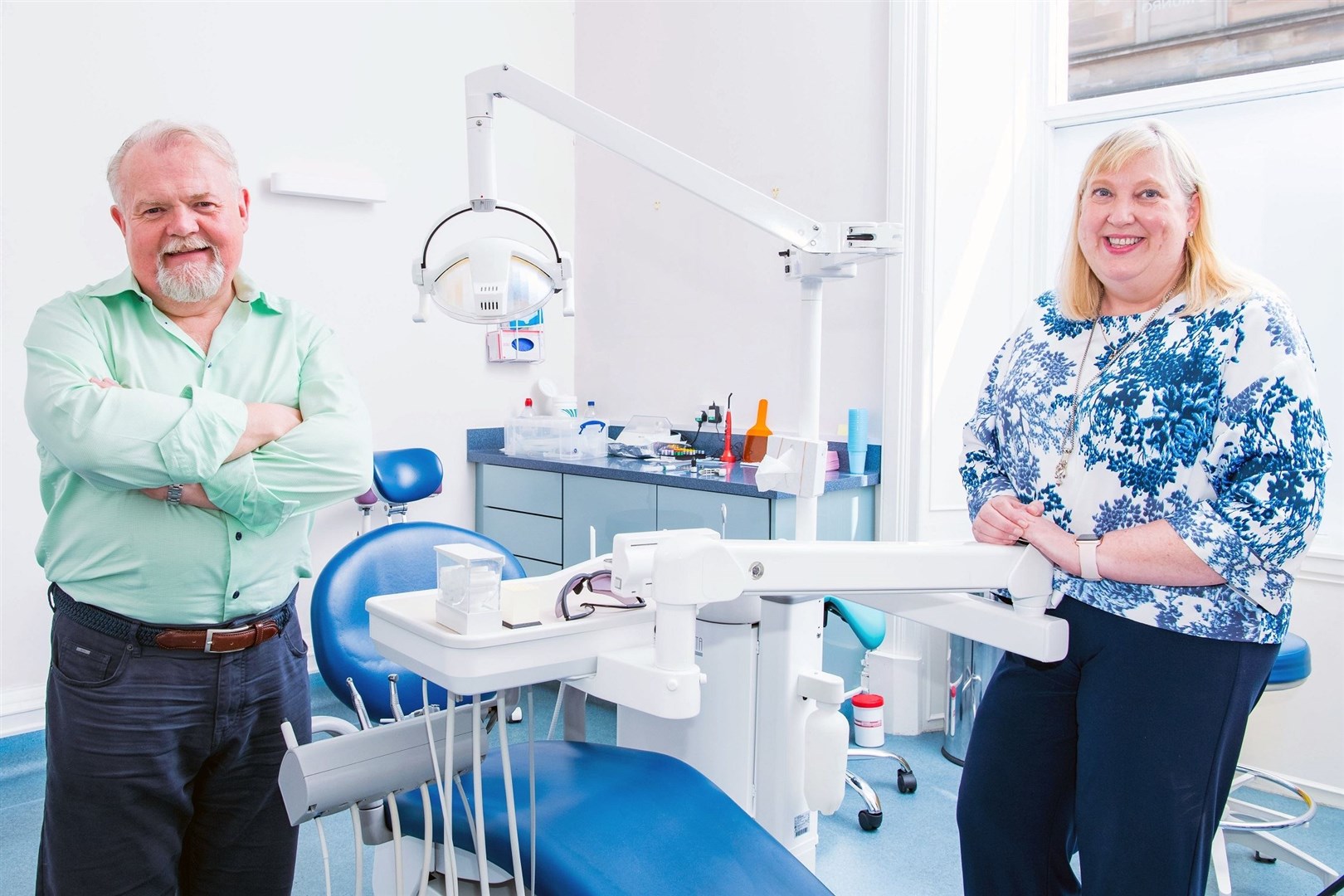 Clyde Munro Dental Group, CEO and Founder, Jim Hall and Jacqui Frederick.