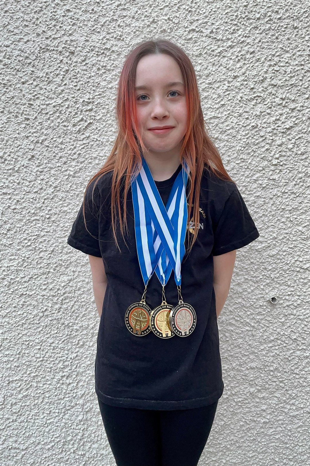 Ella McGillivray, a medal winner at the competition.