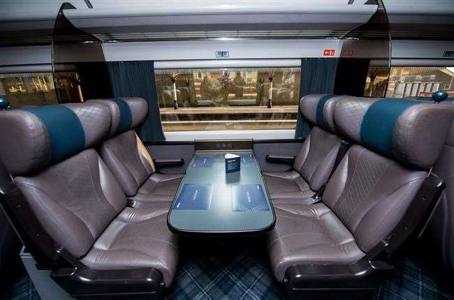 The first class service is returning to a train near you.