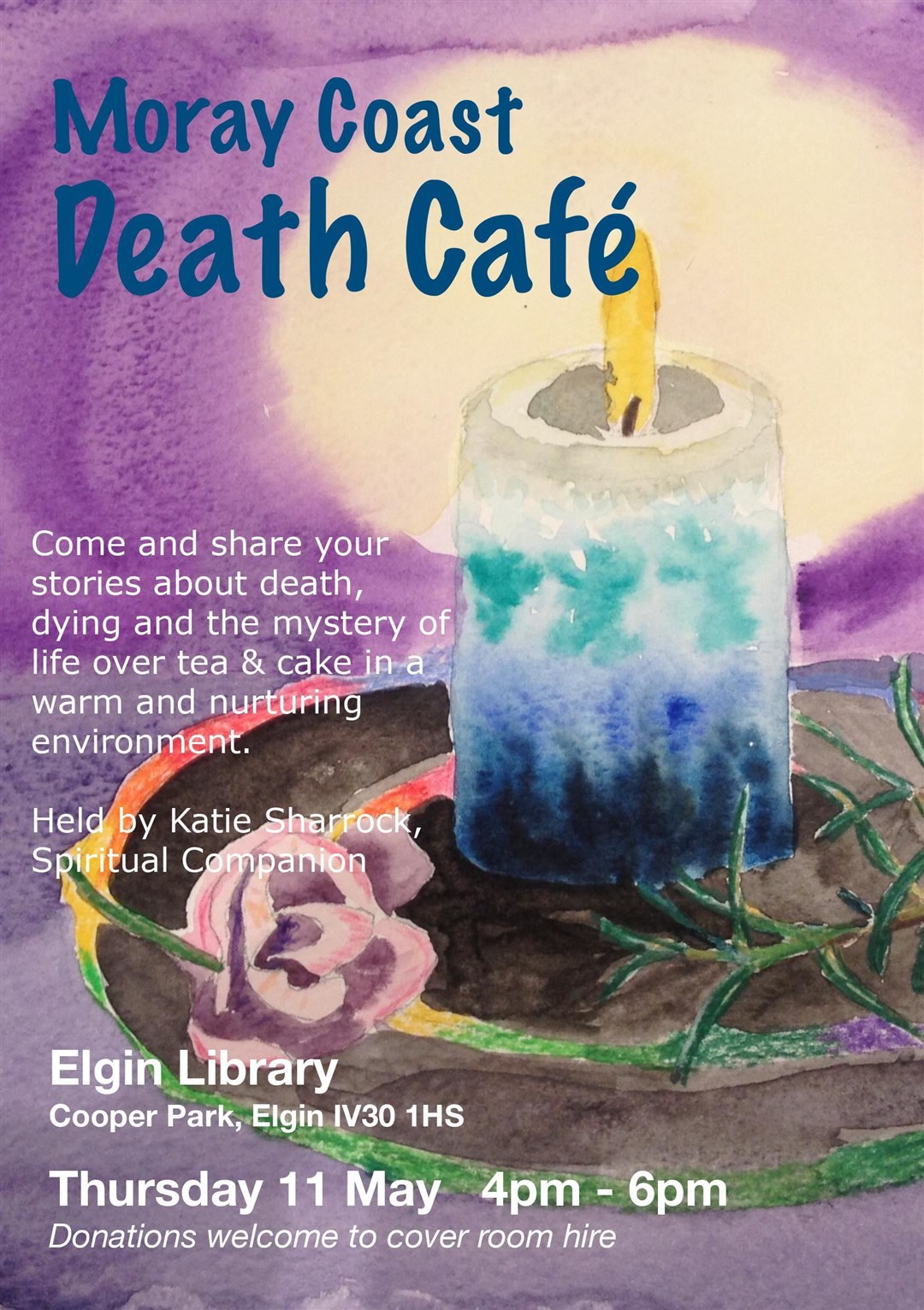 The Death Cafe is open to all.