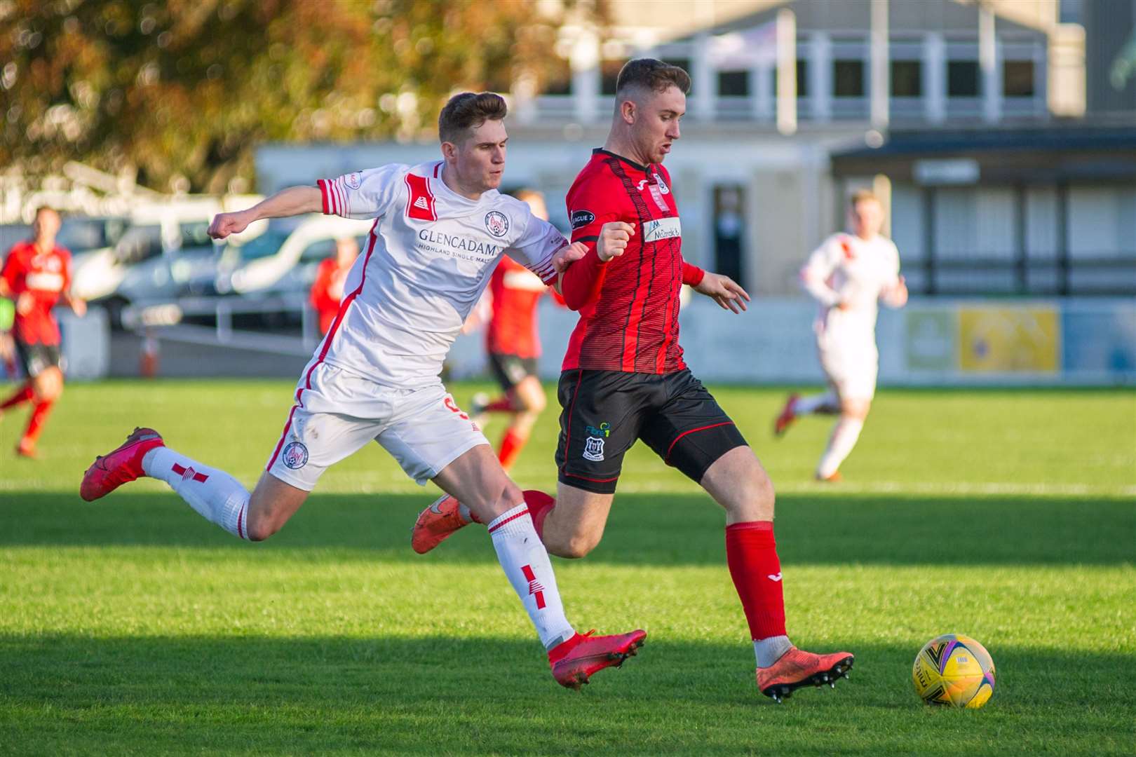 Brechin City in action against Elgin last term - the Angus club is expected to play in the Highland League next term. Picture: Daniel Forsyth..