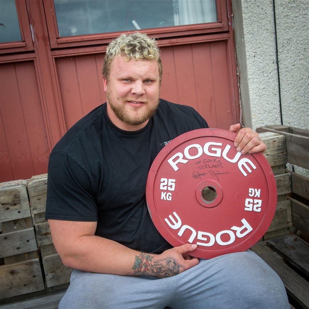 Tom Stoltman is the world's strongest man. Picture: Callum Mackay..