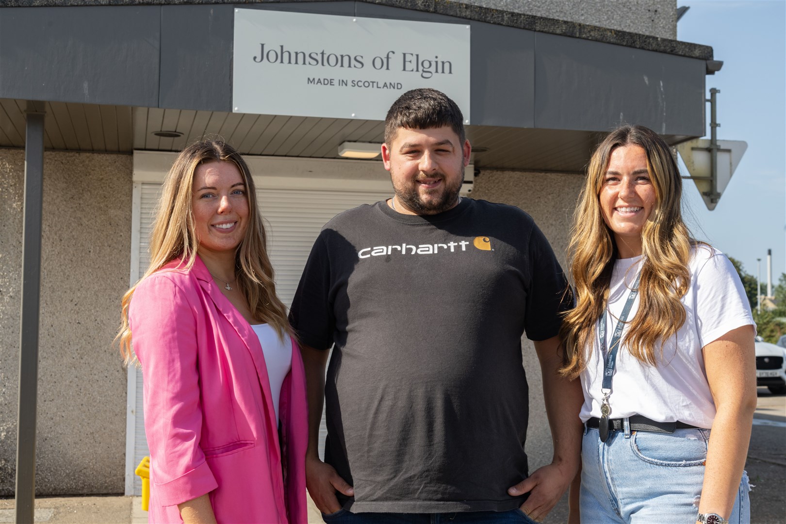 From left: Kayleigh Thain (Health and Safety Manager), Scot Robertson (Asset Interity Manager) and Kara Gill (CMT Development Co-ordinator). Picture: Beth Taylor