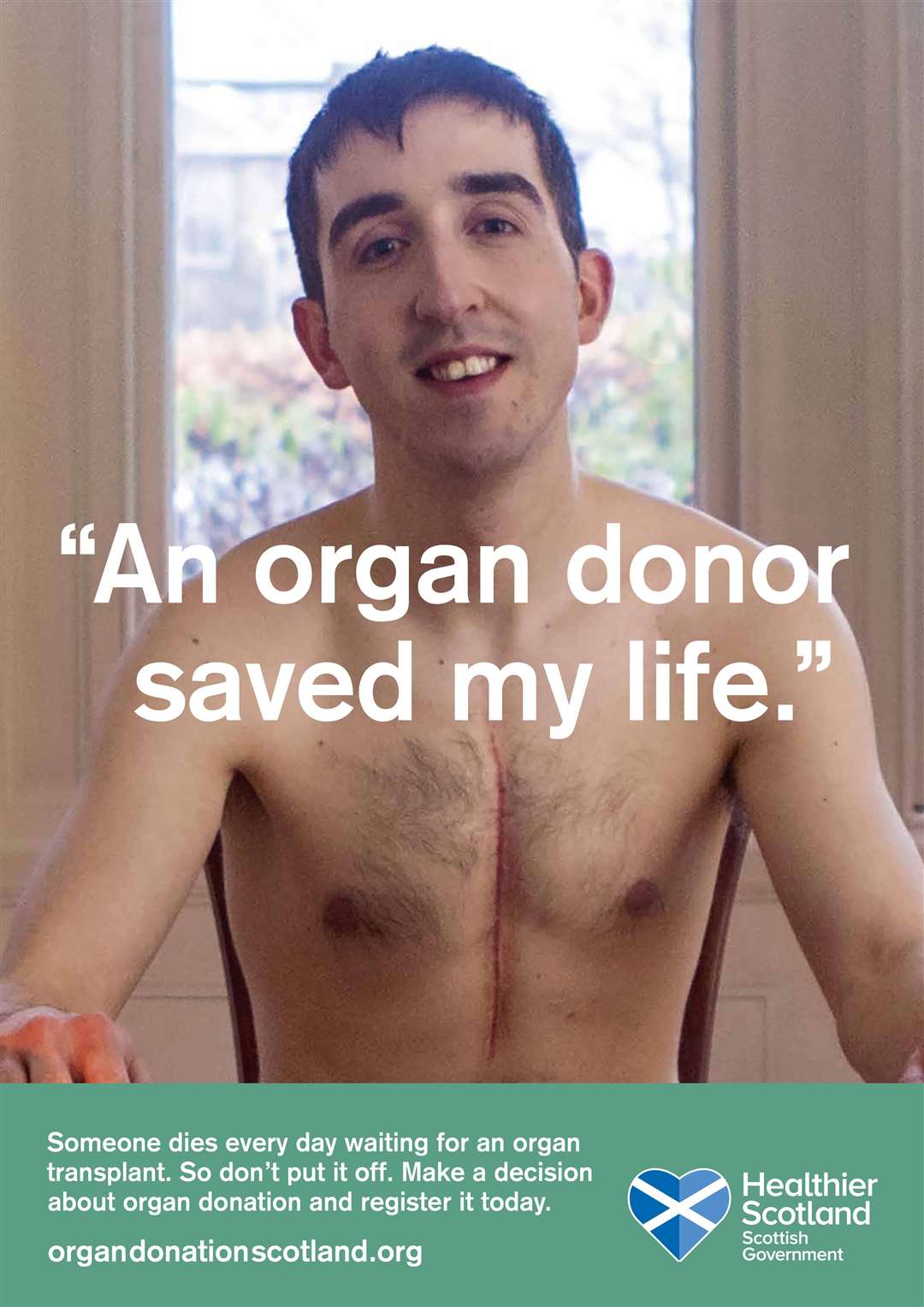 People's lives are transformed by organ donation.