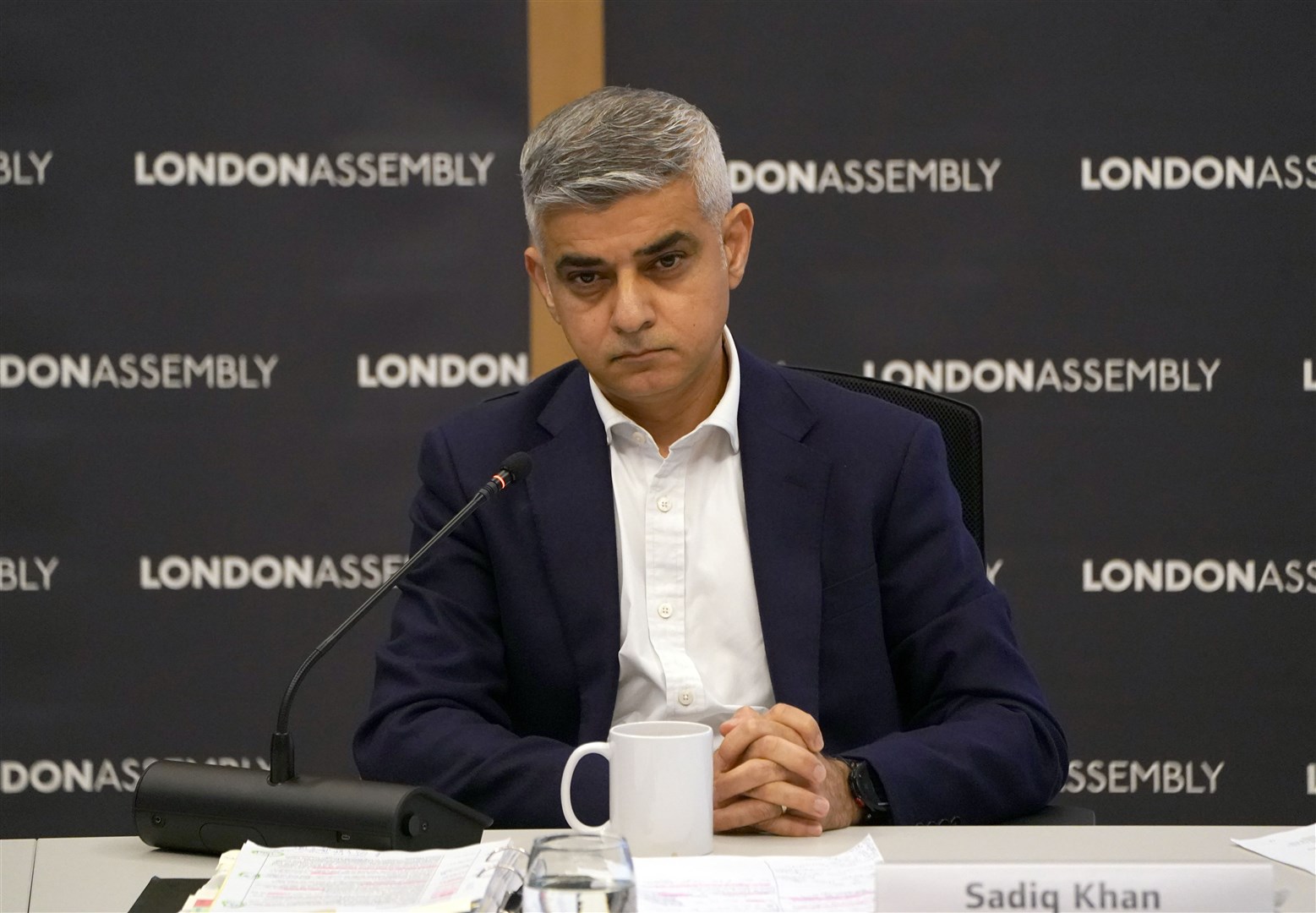 London Mayor Sadiq Khan is to seek to strip David Carrick of his Met pension (PA)