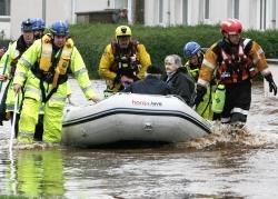 Flooded residents evacuated during the last major event in Elgin