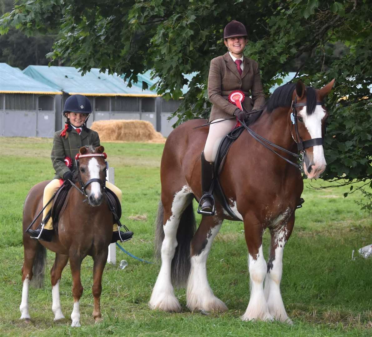 Lilly and Ted, Sam and Bulwark Bay reunite at this year's Land Rover Blair Castle International Horse Trials, in Perthshire.