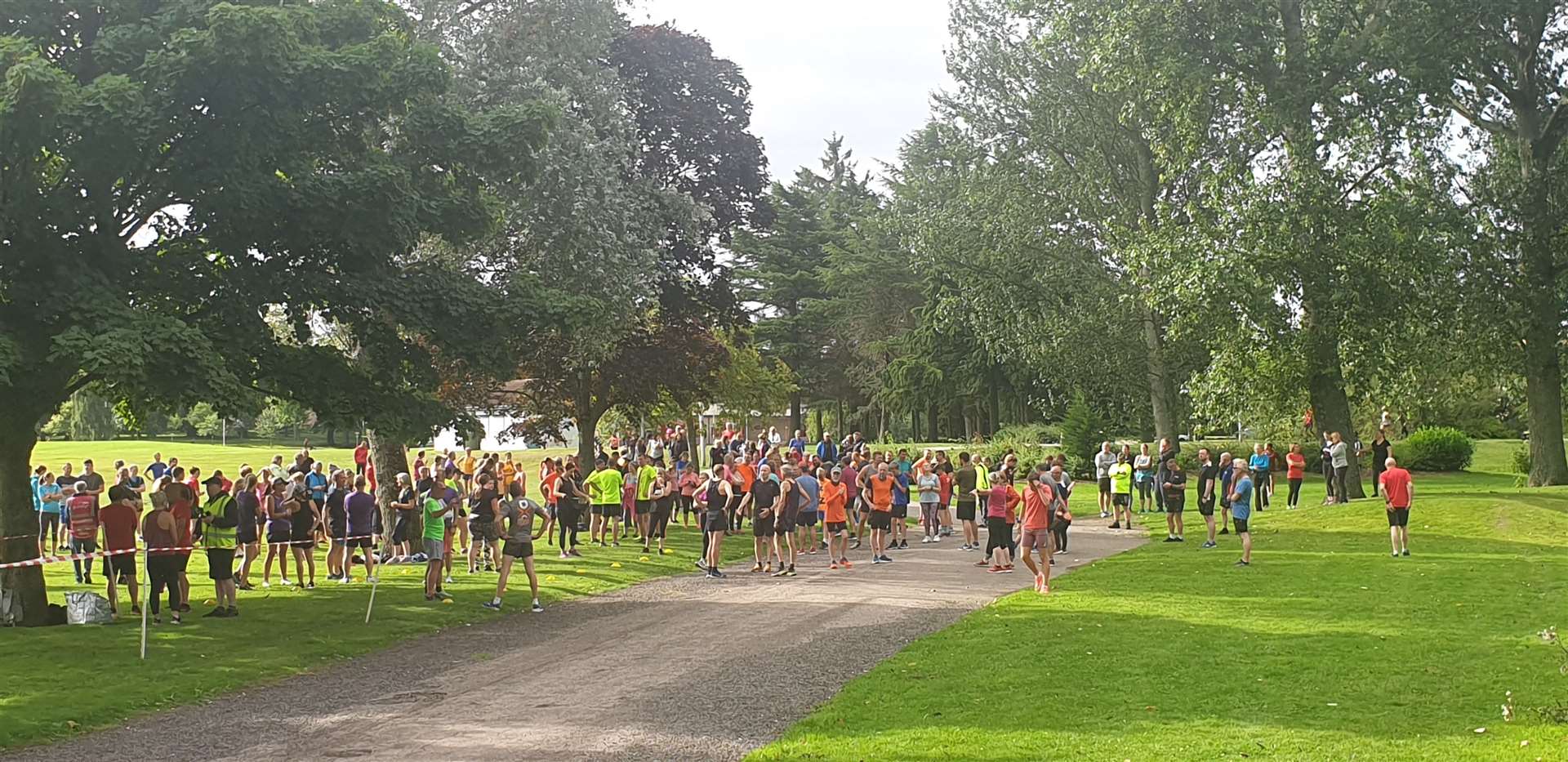 A record field of 273 runners were delighted to be back for the first time in 73 weeks.
