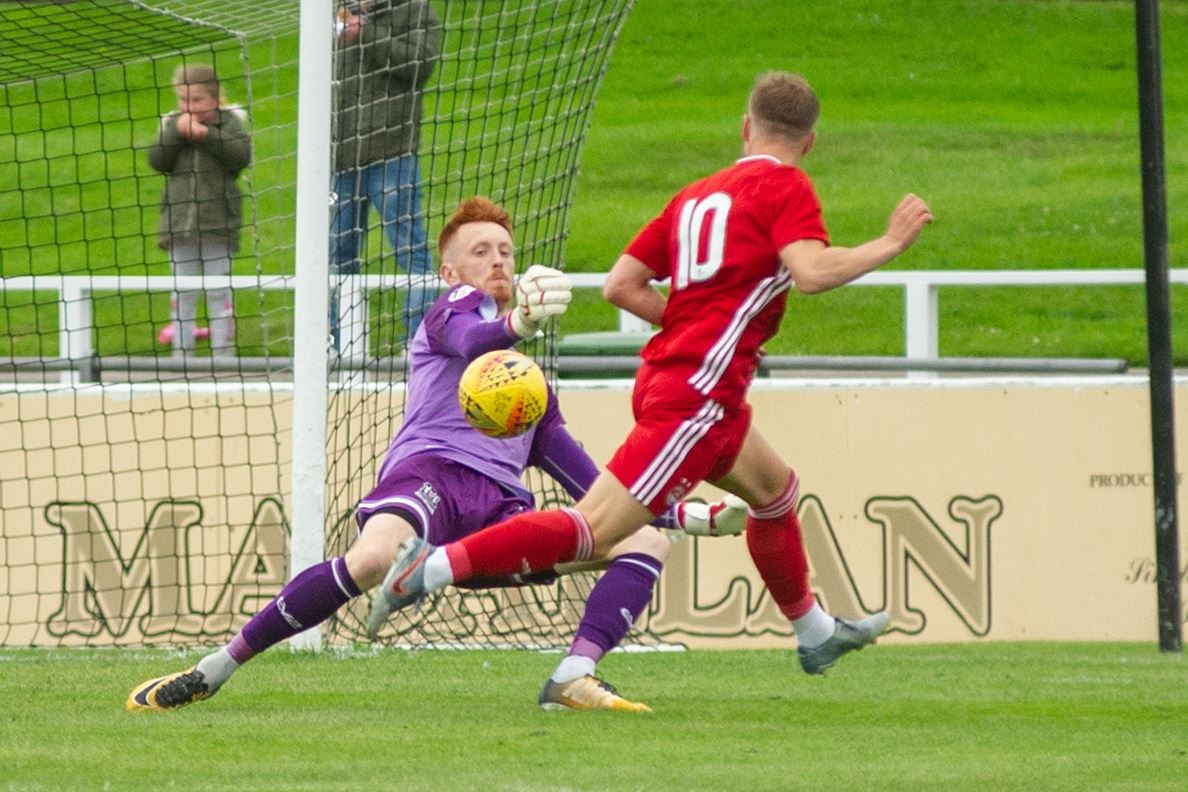 A penalty save by Tom McHale earned Elgin City's Betfred Cup win at Alloa.