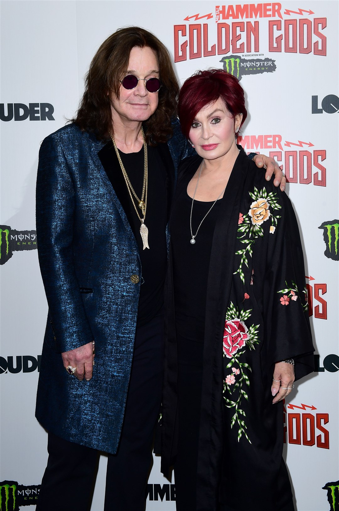 Ozzy and Sharon Osbourne in 2018 (Ian West/PA)