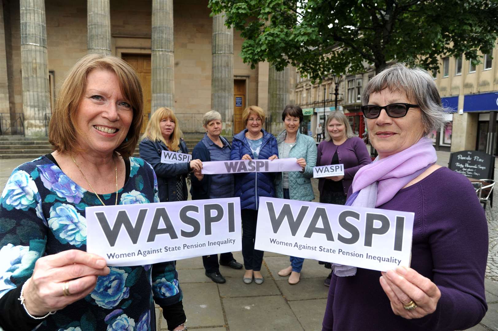 Moray WASPI campaigners back in 2016. Picture: Eric Cormack.