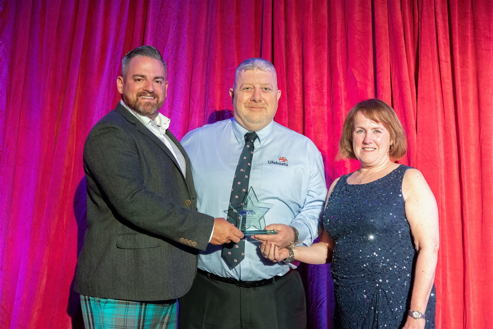 Buckie RNLI was named emergency services/armed forces hero last year. Picture: Beth Taylor