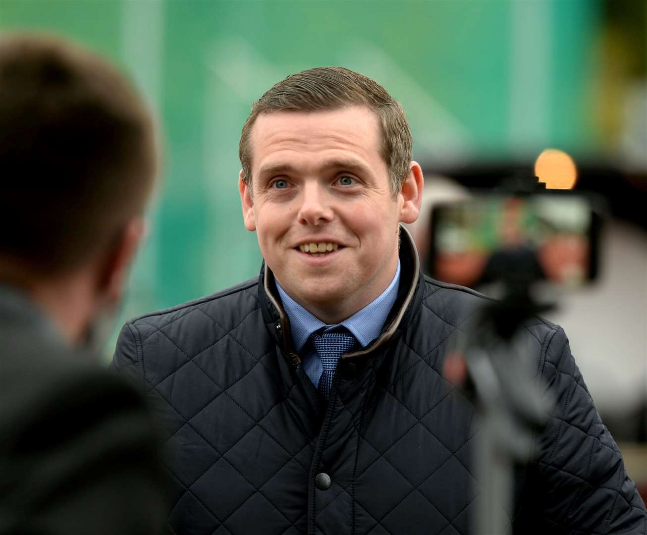 Douglas Ross, Party Leader of the Scottish Conservative Party..Picture: James Mackenzie..