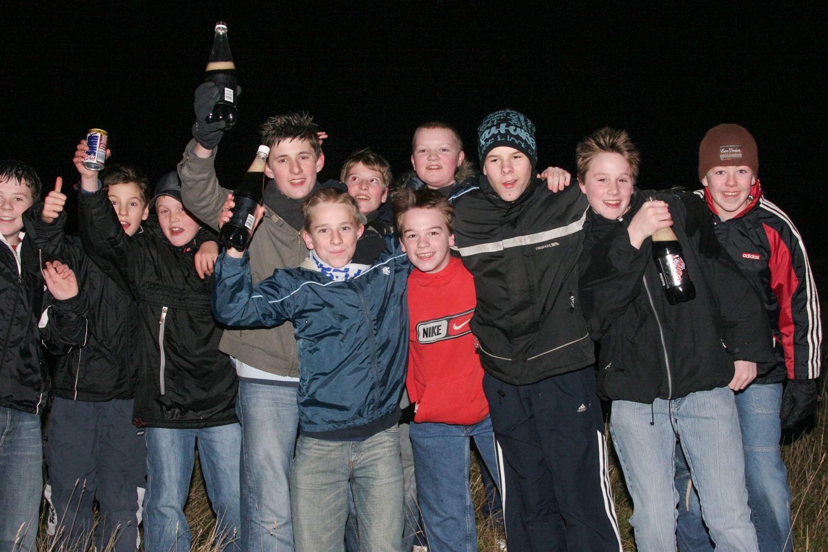 Local youngsters enjoying themselves in 2006.