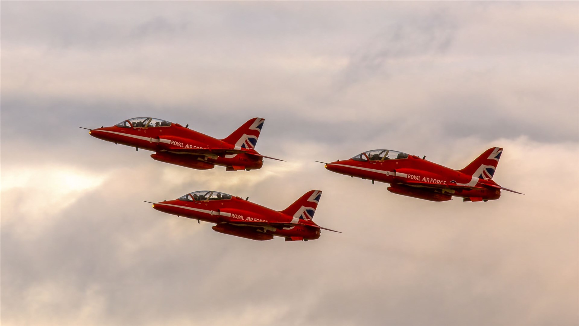 Reader Alan Tough submitted this photo of the Red Arrows in the sky.