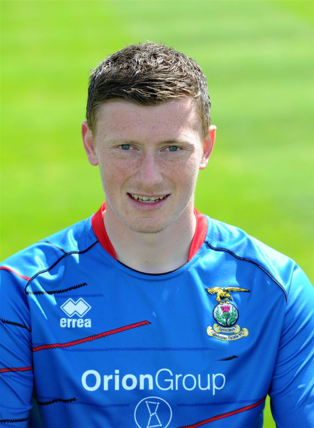 Getting ready for the 2012-13 season, the last year Shane Sutherland was at Caley Thistle.Photo: Gary Anthony.