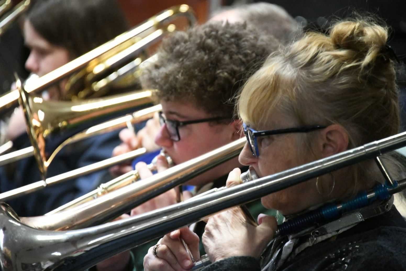 Moray Concert Brass. Picture: Ewen Munro