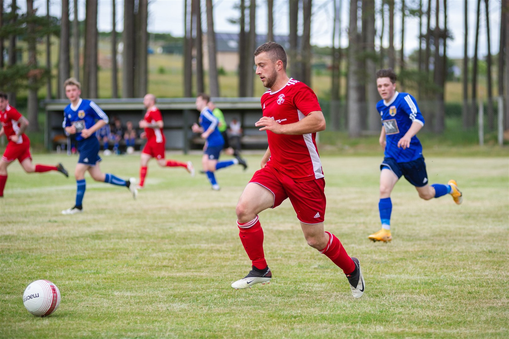 Lossiemouth's Ally Bellingham...Picture: Daniel Forsyth..