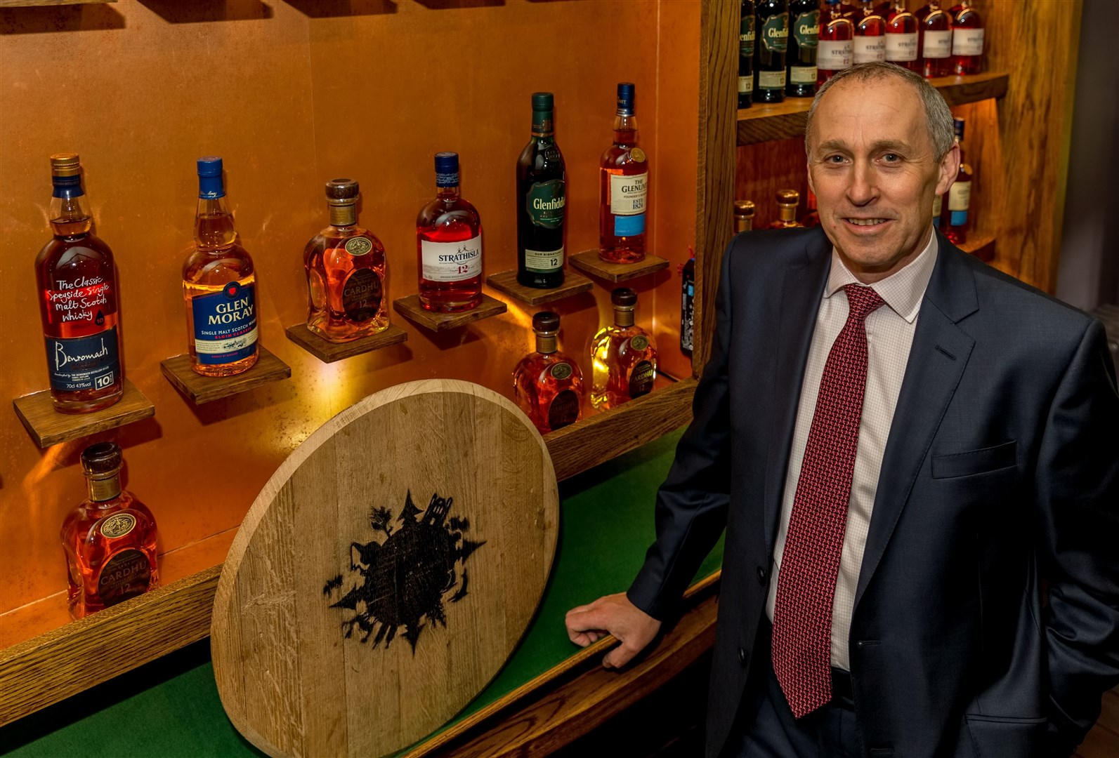 Chairman of the Malt Whisky Trail James Johnston OBE. Picture: Jasperimage