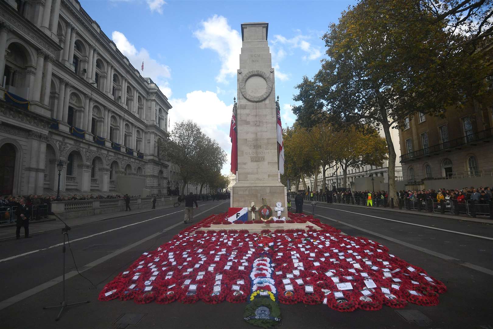 Remembrance Sunday events will be able to take place subject to restrictions (Victoria Jones/PA Wire)