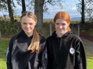 Rowan Bain and Lyra Montgomerie were among the medals in Inverness.