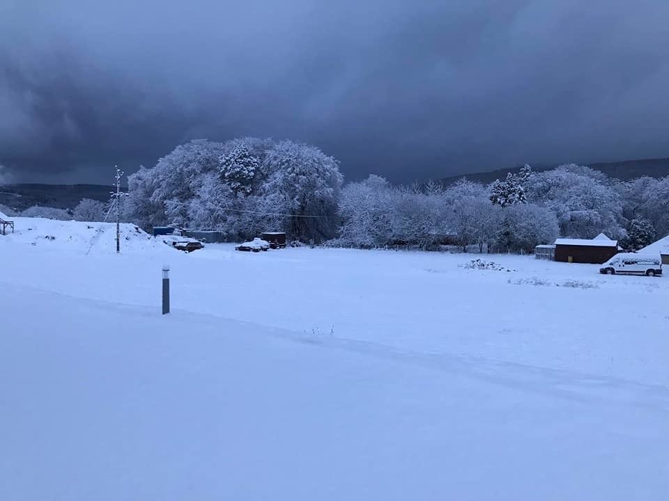 Debby Holmes sent in this picture, taken in Rothes.