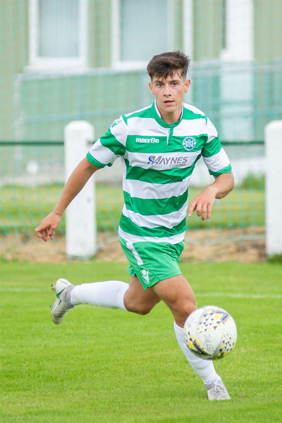 Max Barry has made a great start to his Buckie Thistle career. Picture: Daniel Forsyth..