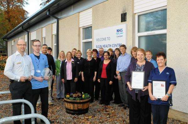 The team at Elgin Health Centre was named the best in the UK at the General Practice Awards.