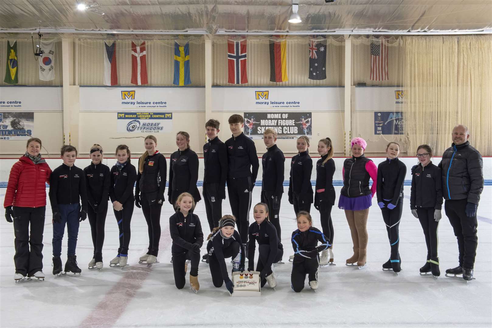 Moray Figure Skating Club has recently passed 100 medal wins in national competitions. Picture: Helen Crowley