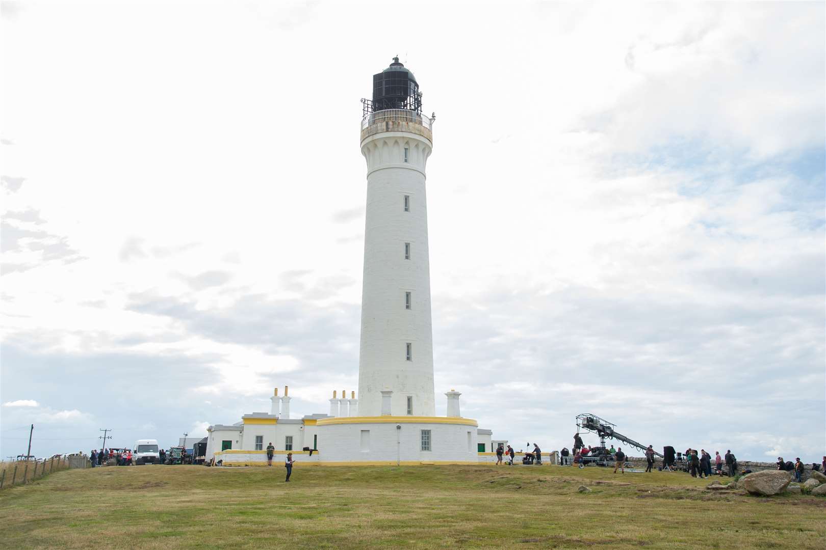 Covesea Lighthouse will be lit up purple later this month. Picture: Daniel Forsyth.
