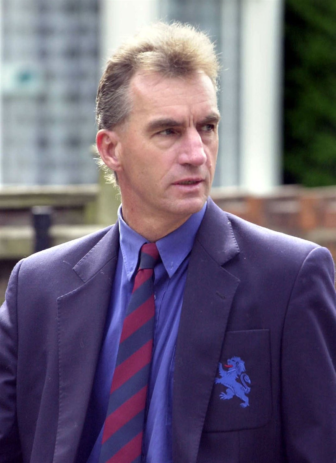 Former Somerset cricket captain Peter Roebuck arrives at Taunton Magistrates’ Court in 2001 (Barry Batchelor/PA)