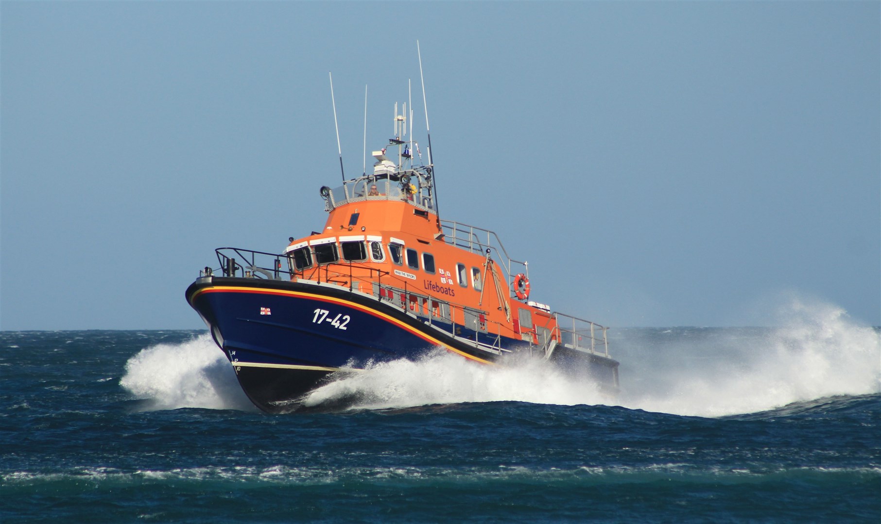 The Thurso lifeboat The Taylors was out for more than seven hours (library photo). Picture: Alan Hendry