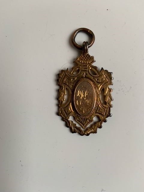 Graeme Ross found this medal, which once belonged to a J Rigby, when he moved home.