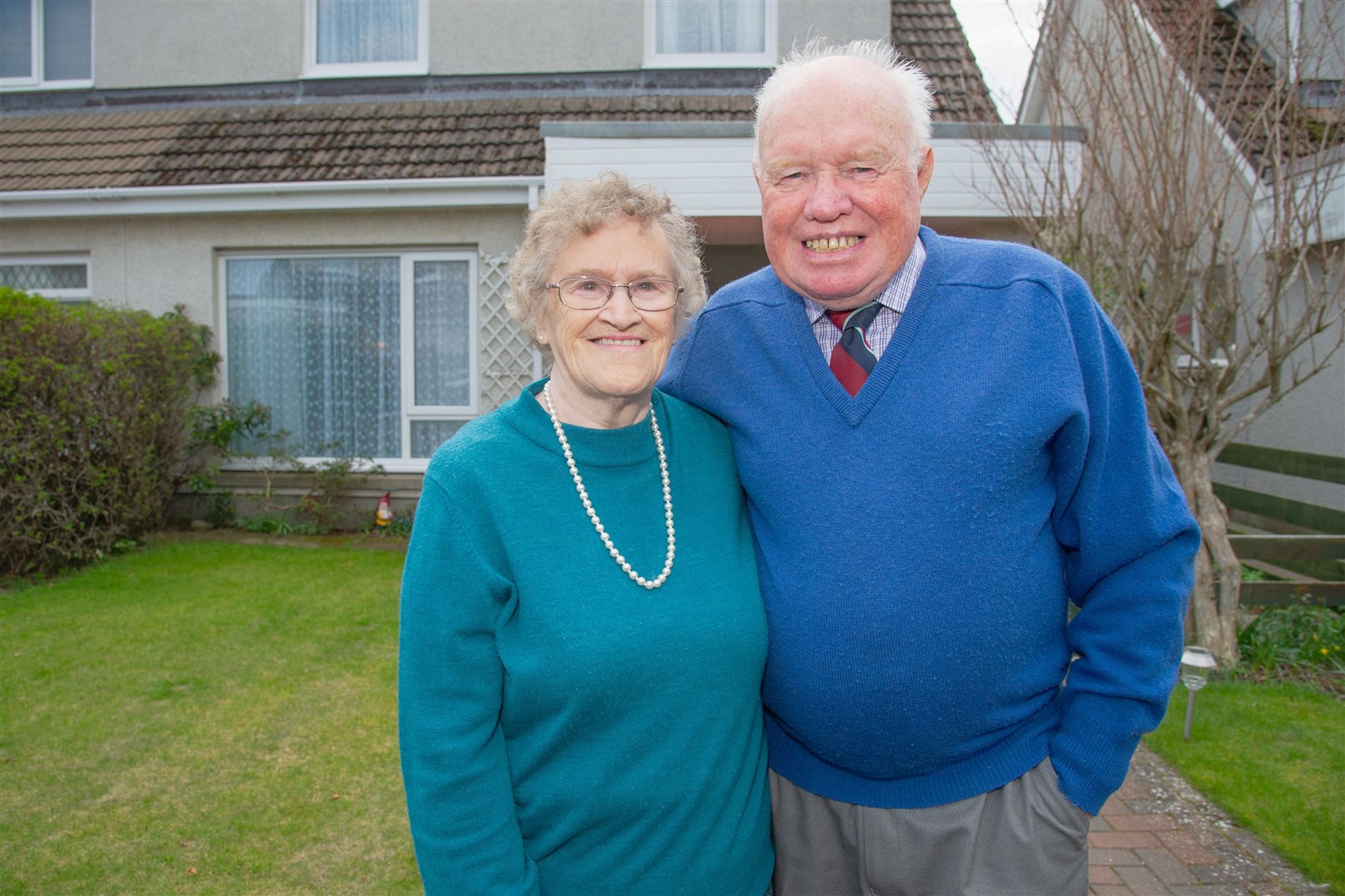 Forres couple Andrew and Joyce Hutchinson.