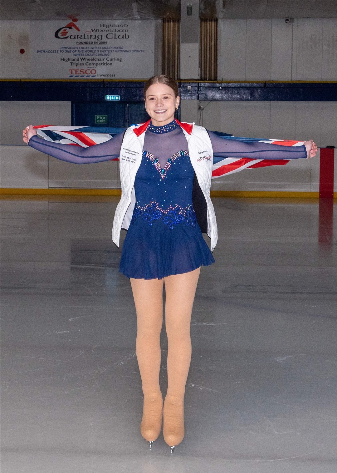 International figure skater Ruby Boyd .