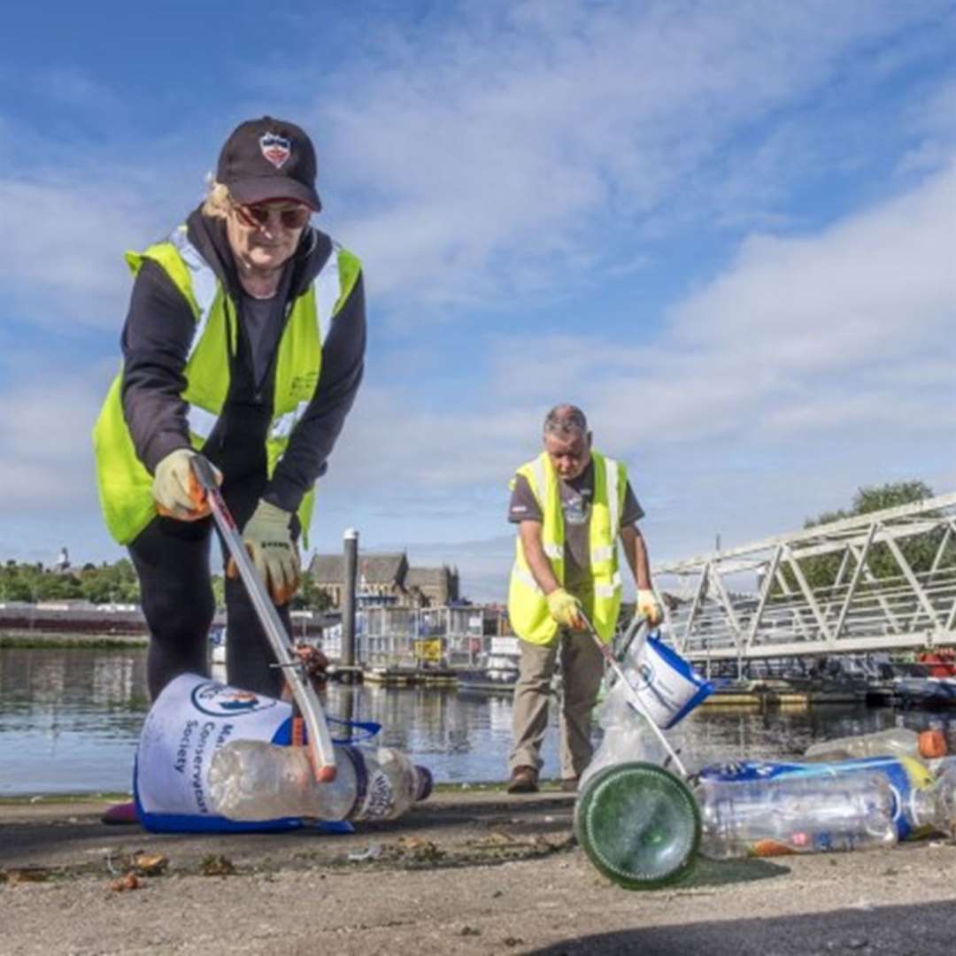 People in the north-east have been encouraged to get involved with the Spring Clean Scotland challenge.