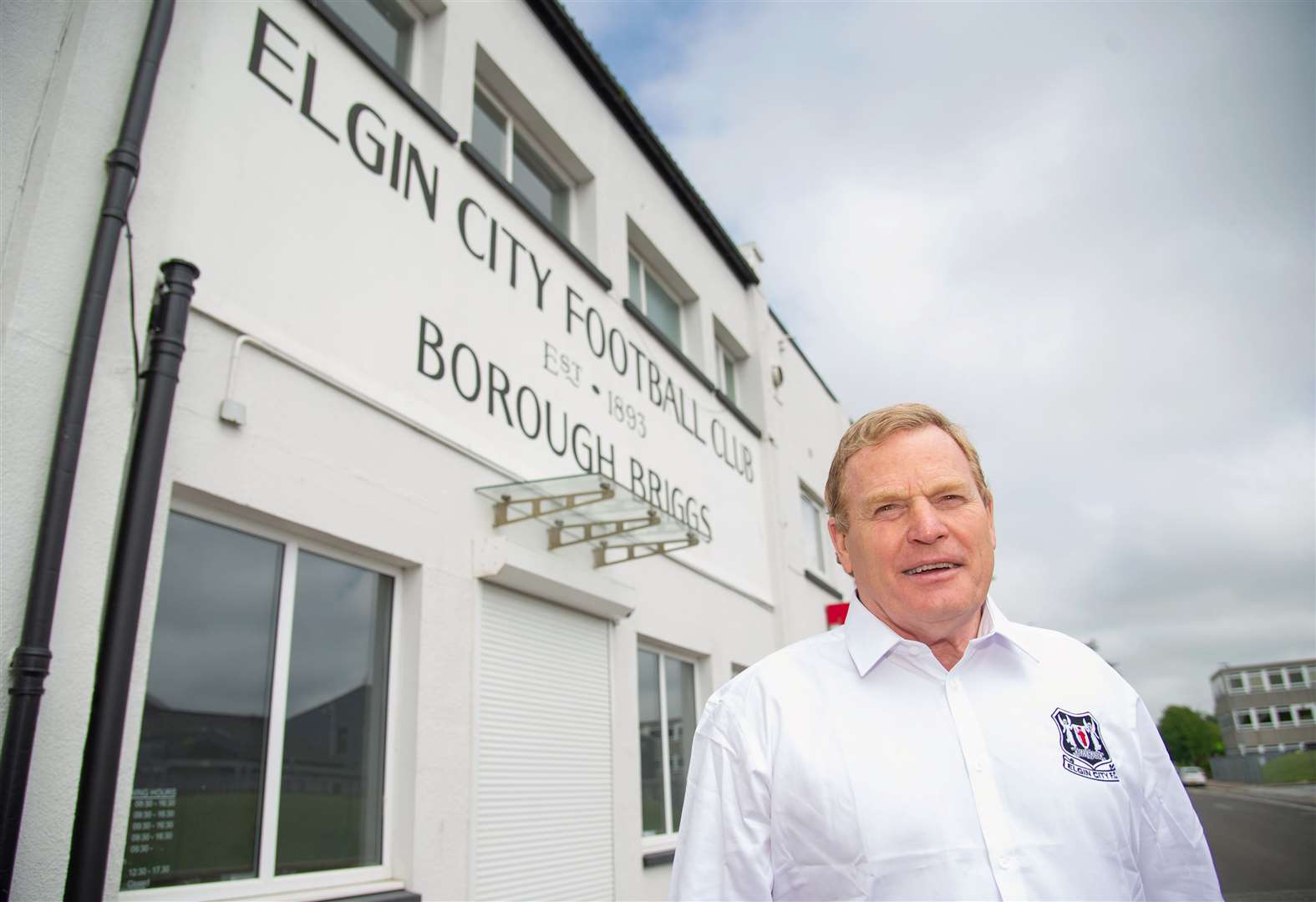 Elgin City Football Club chairman Graham Tatters...Picture: Daniel Forsyth..