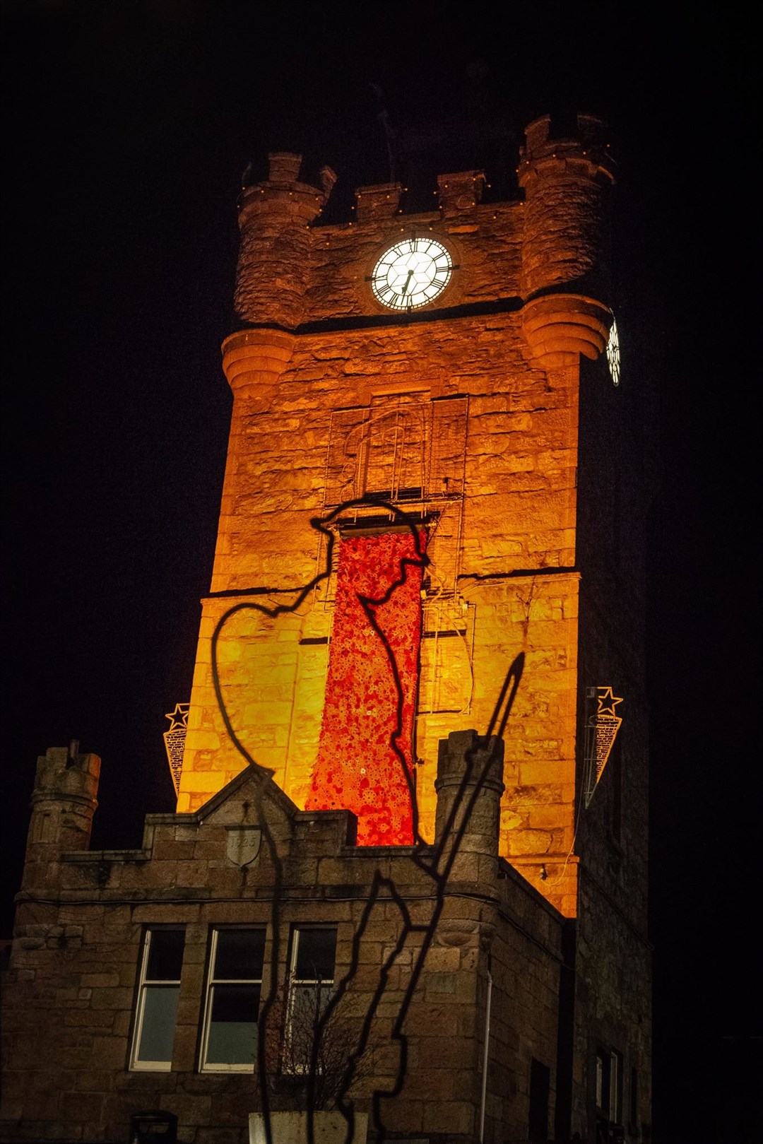 Dufftown Clock Tower last November.