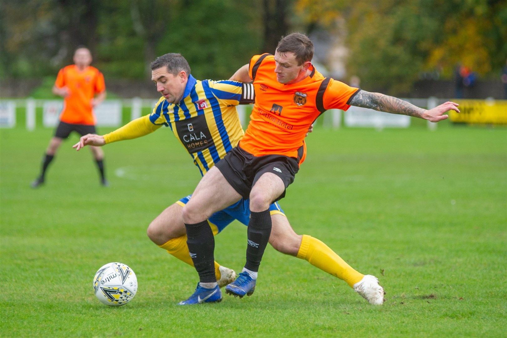 Rothes exited the Scottish Cup to Inverurie Locos. Picture: Daniel Forsyth..