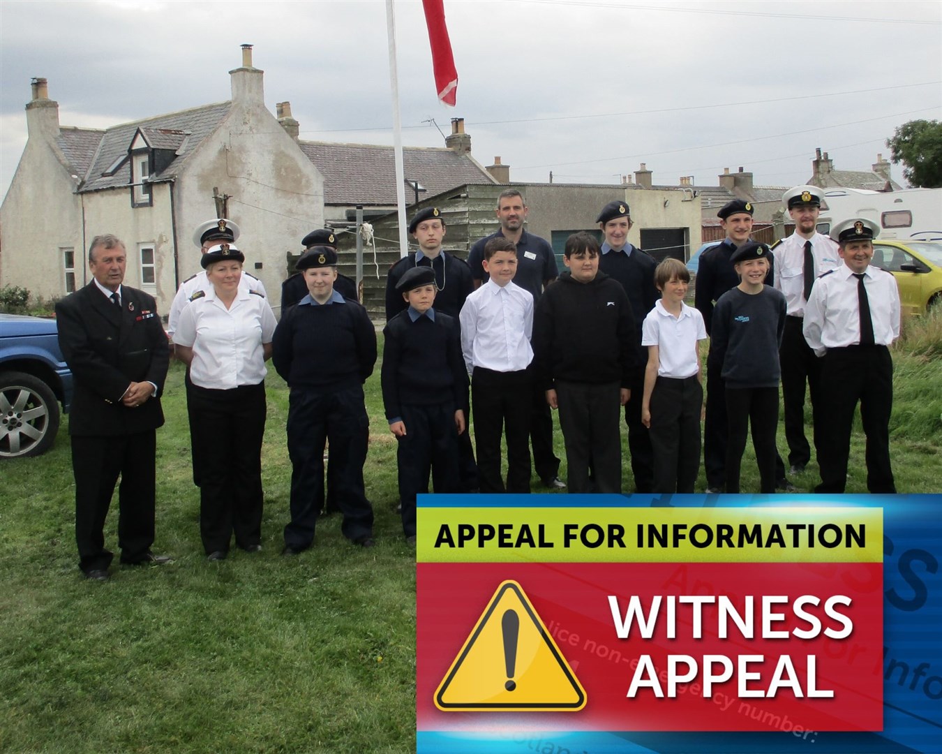 Police appeal for stolen Elgin flagpole, weeks after a similar incident took place in Kingston (pictured).