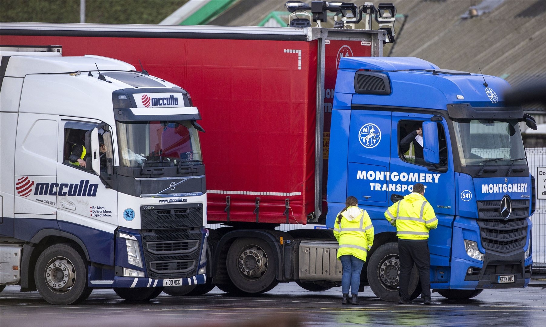 The protocol has created a need for checks on goods arriving into Northern Ireland from the rest of the UK (Liam McBurney/PA)