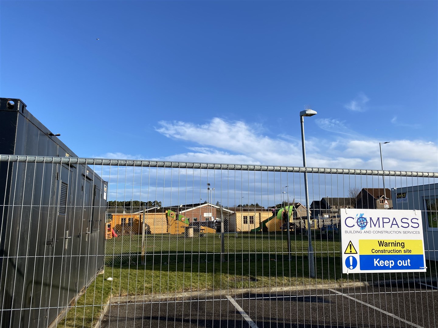 Work to expand the RAF Lossiemouth childcare centre is beginning.