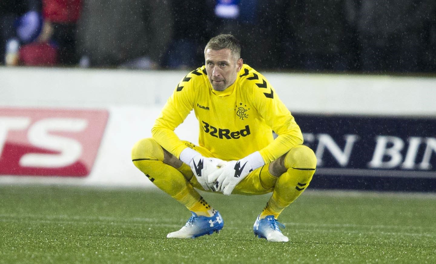 Rangers goalkeeper Allan McGregor has not spoken publicly about the car fire outside his home (Andrew Milligan/PA)