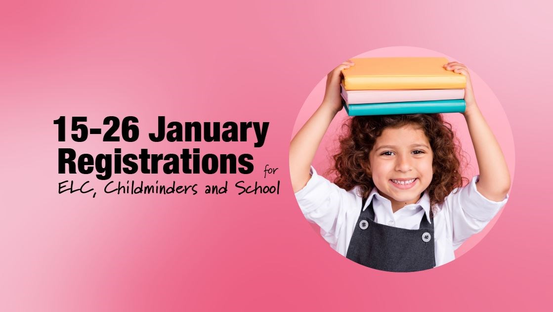 ELC registration in Moray goes live for two weeks from Monday, January 15.