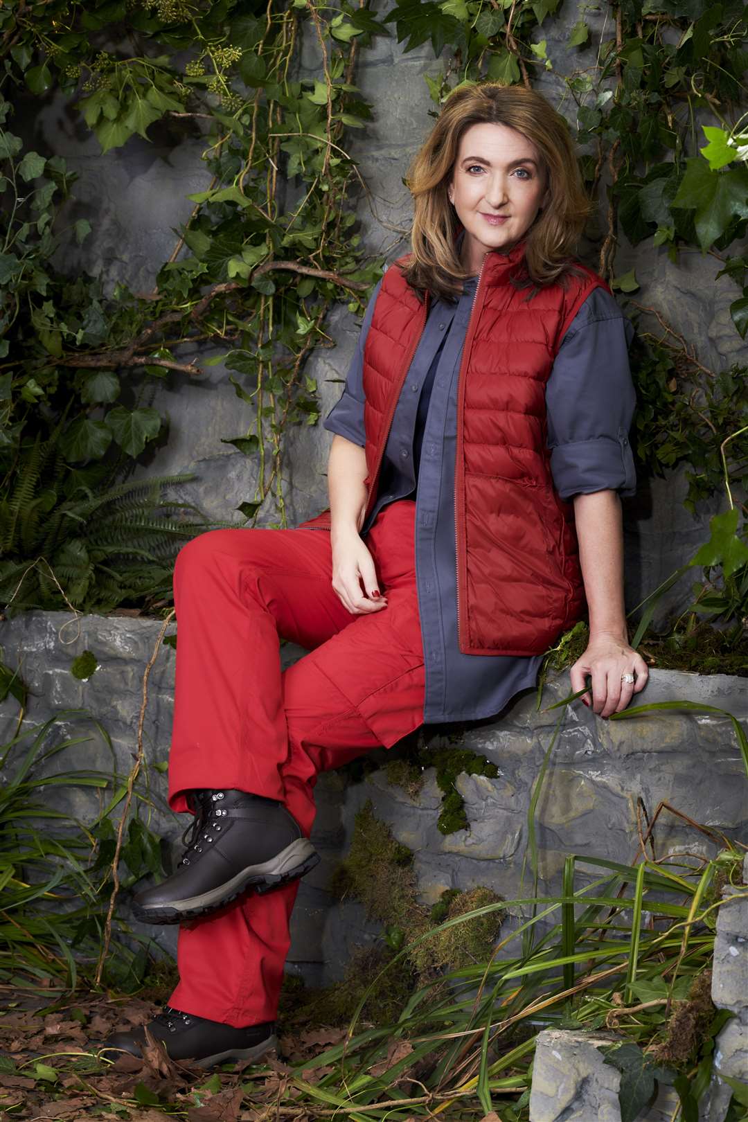 Victoria Derbyshire is also one of the campmates at Gwrych Castle (ITV)