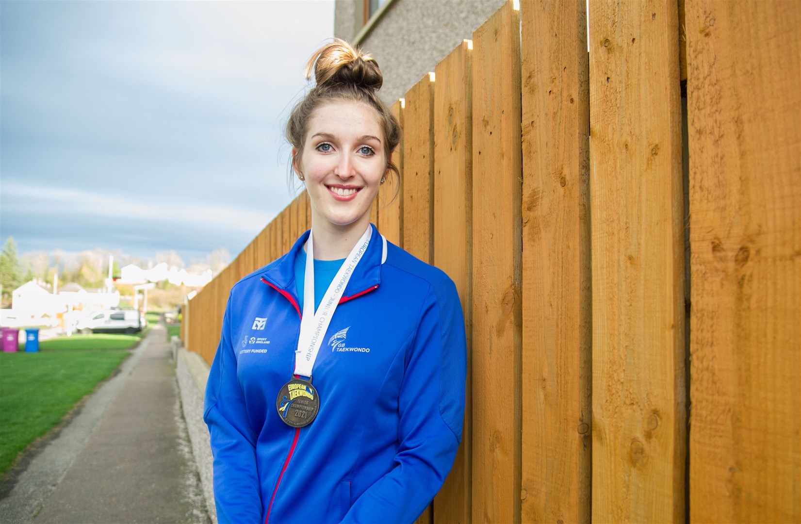 Elgin Academy pupil Adele Williamson is holding on to her Olympic dream. Picture: Becky Saunderson..