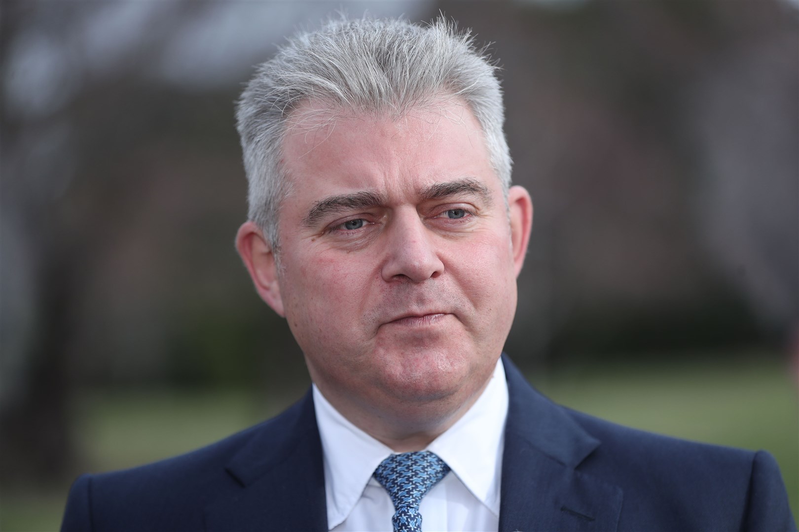 Brandon Lewis said there is a need for greater transparency over Stormont’s spending (Niall Carson/PA)
