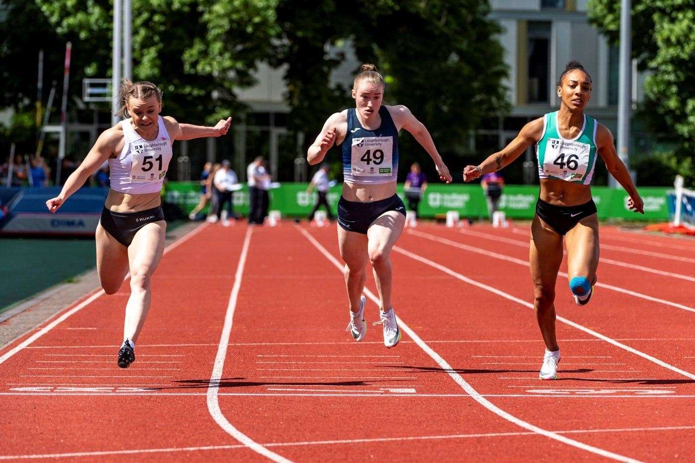 Rebecca Matheson (centre) from Keith has been called up to represent Scotland at the Commonwealth Games.