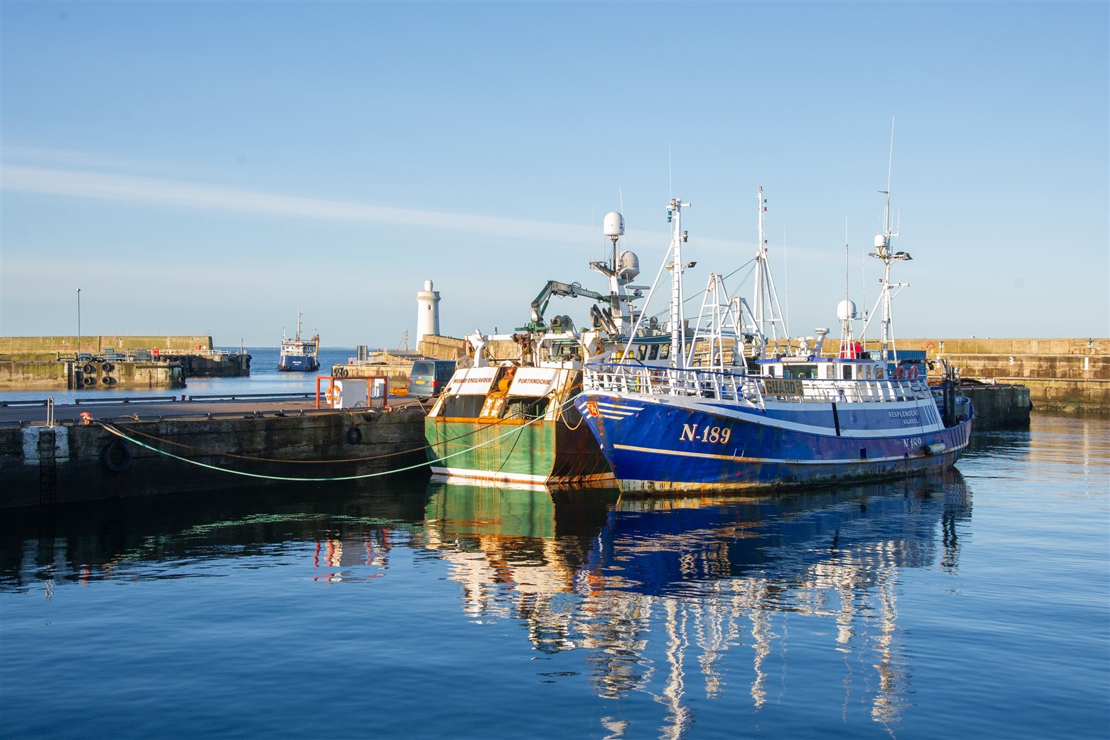 Fish landings last year at Buckie Harbour were hit hard by Covid.