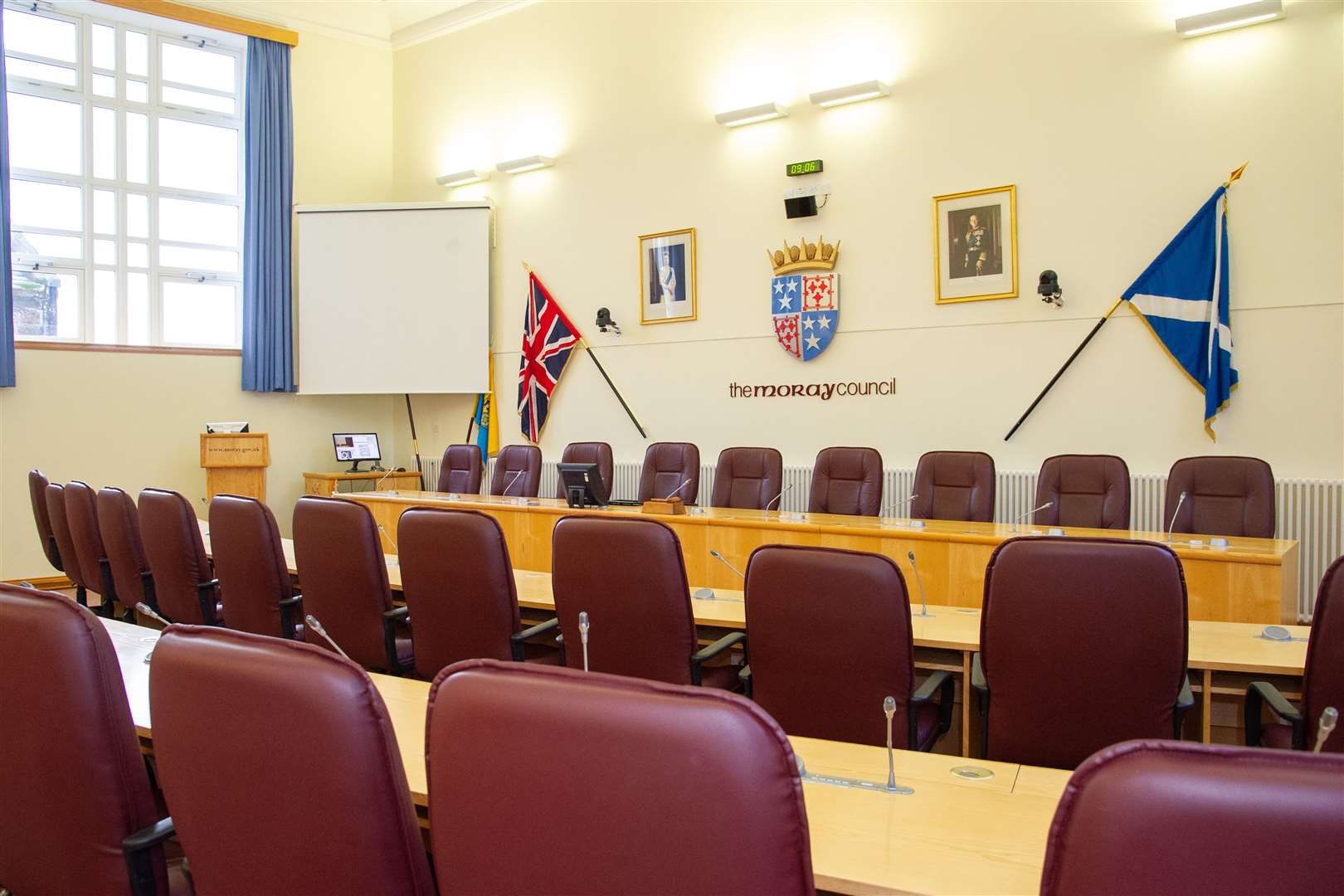 Moray Council Chambers. Picture: Daniel Forsyth.
